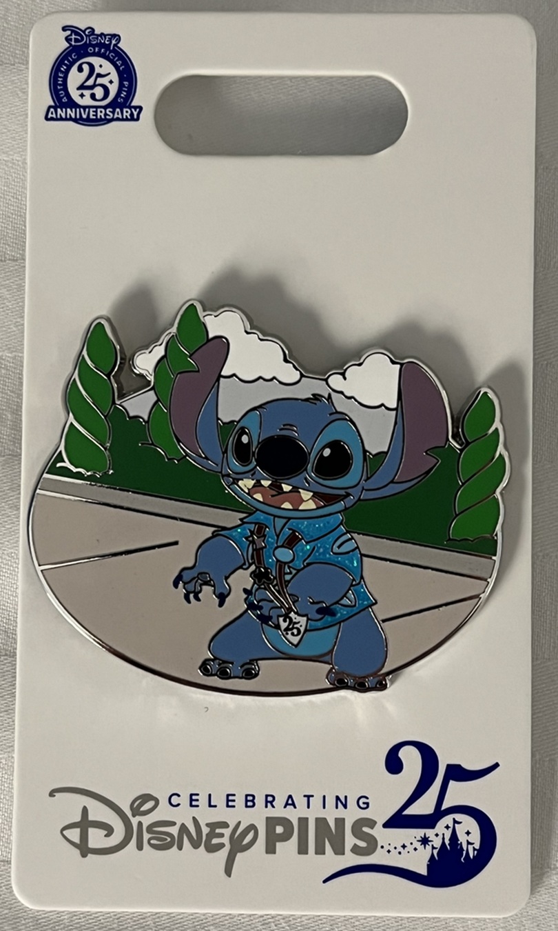 New Stitch Disney Pin Trading Pin at Disney Parks