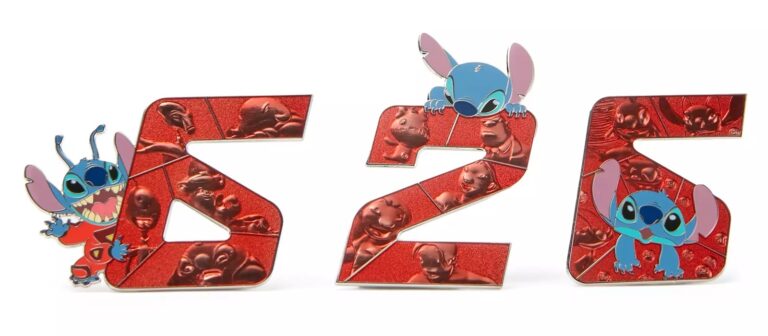 Stitch Experiment 626 Pin Set – 626 Day 2025 – Limited Edition