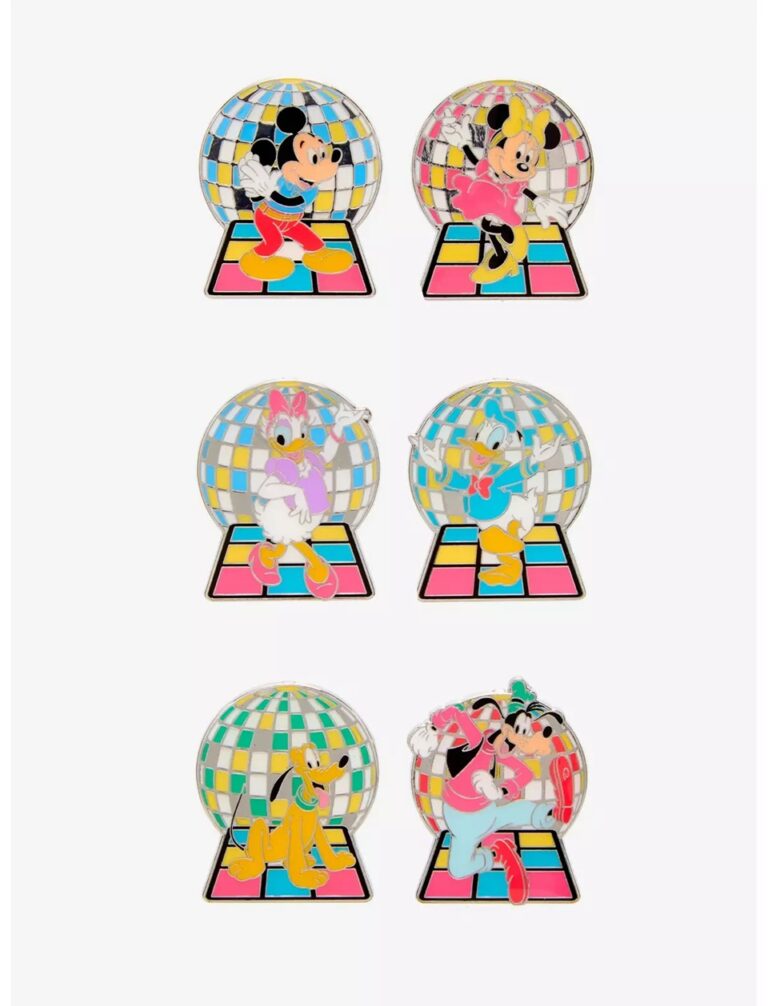 Disney Mickey and Friends Disco Ball Blind Box Enamel Pin — BoxLunch Exclusive