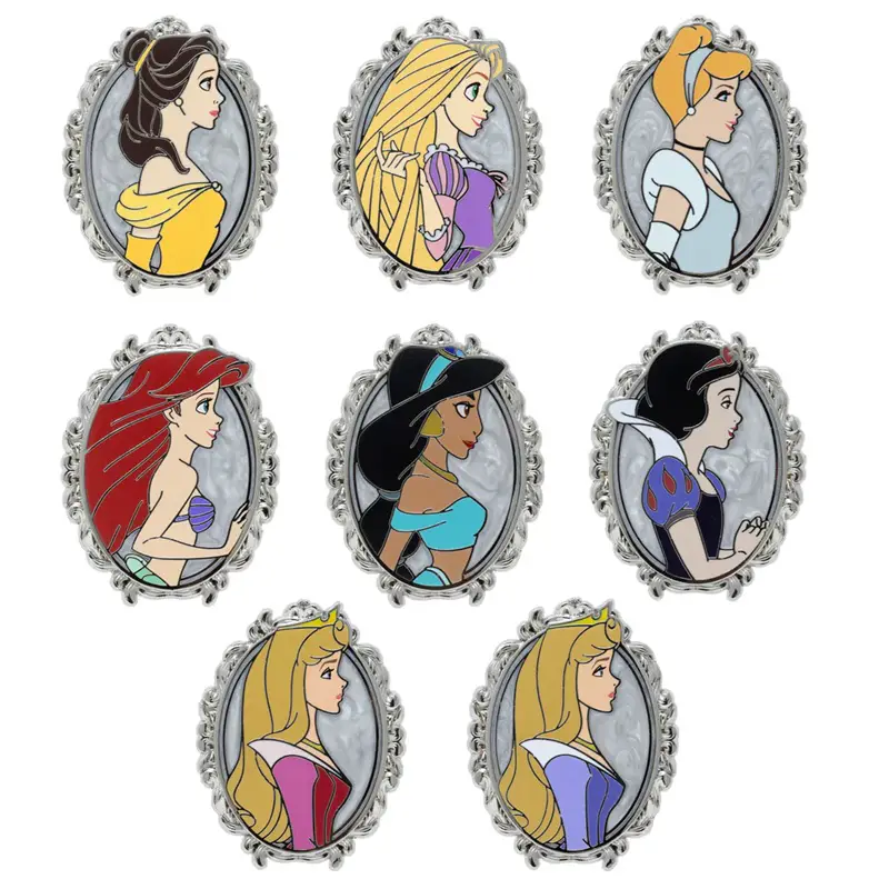 Disney Princess Cameos Mystery Pins