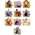 Disney Villains Spellbooks Series with Dragon Completer Collectible Pin Special Edition