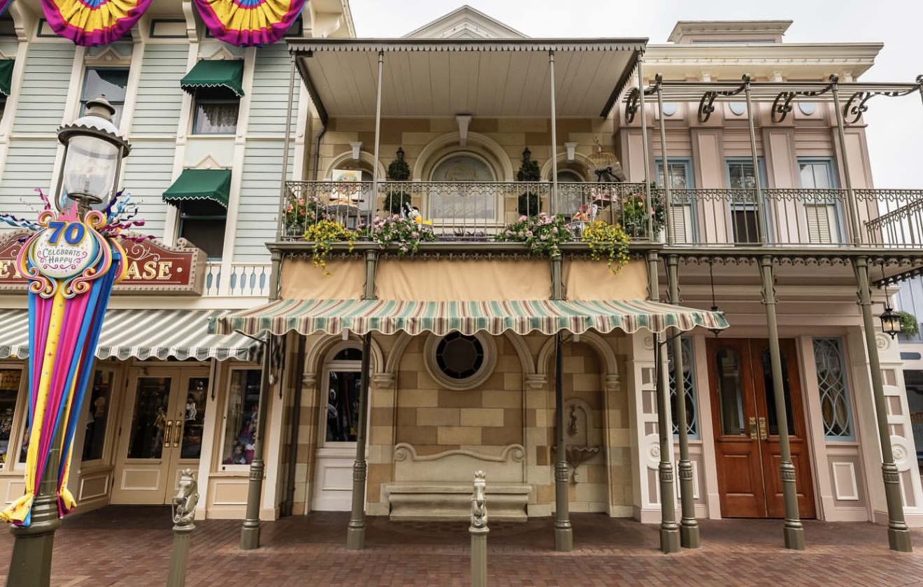 Lillian Disney Window on Main Street, U.S.A.