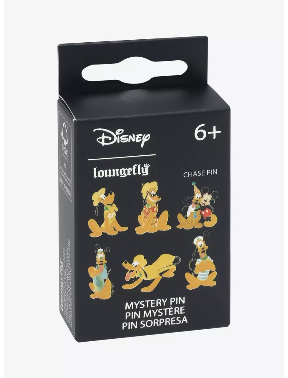 Loungefly Disney Pluto Costumes Blind Box Enamel Pin - BoxLunch Exclusive Box
