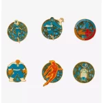 Loungefly The Fantastic Four First Steps Stained Glass Blind Box Enamel Pin — BoxLunch Exclusive