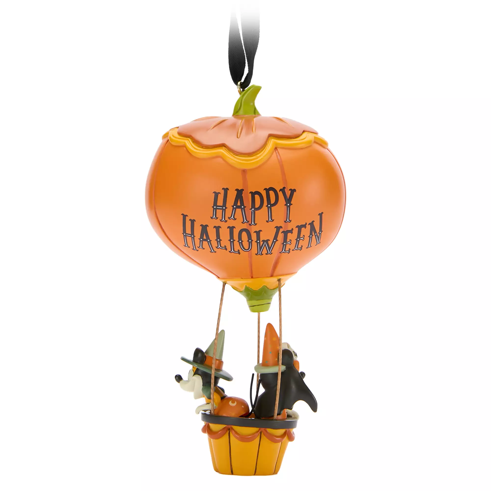 Mickey and Minnie Mouse Halloween Ornament Back