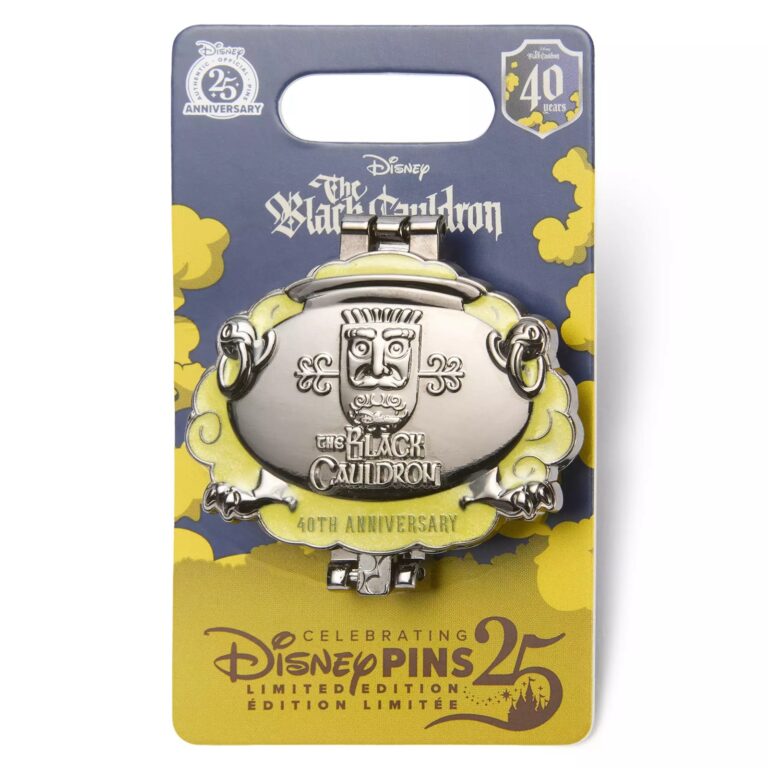 The Black Cauldron 40th Anniversary Hinged Pin – Limited Edition with Card