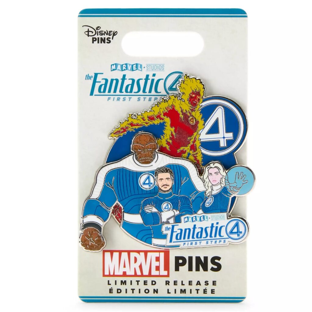The Fantastic 4 First Steps Family Pin – Limited Release
