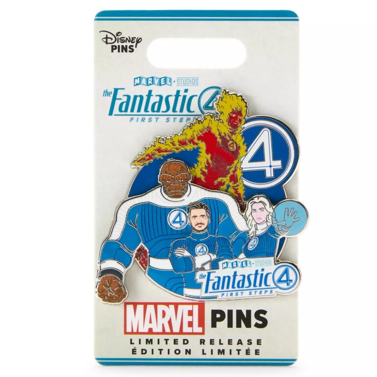 The Fantastic 4 First Steps Family Pin – Limited Release