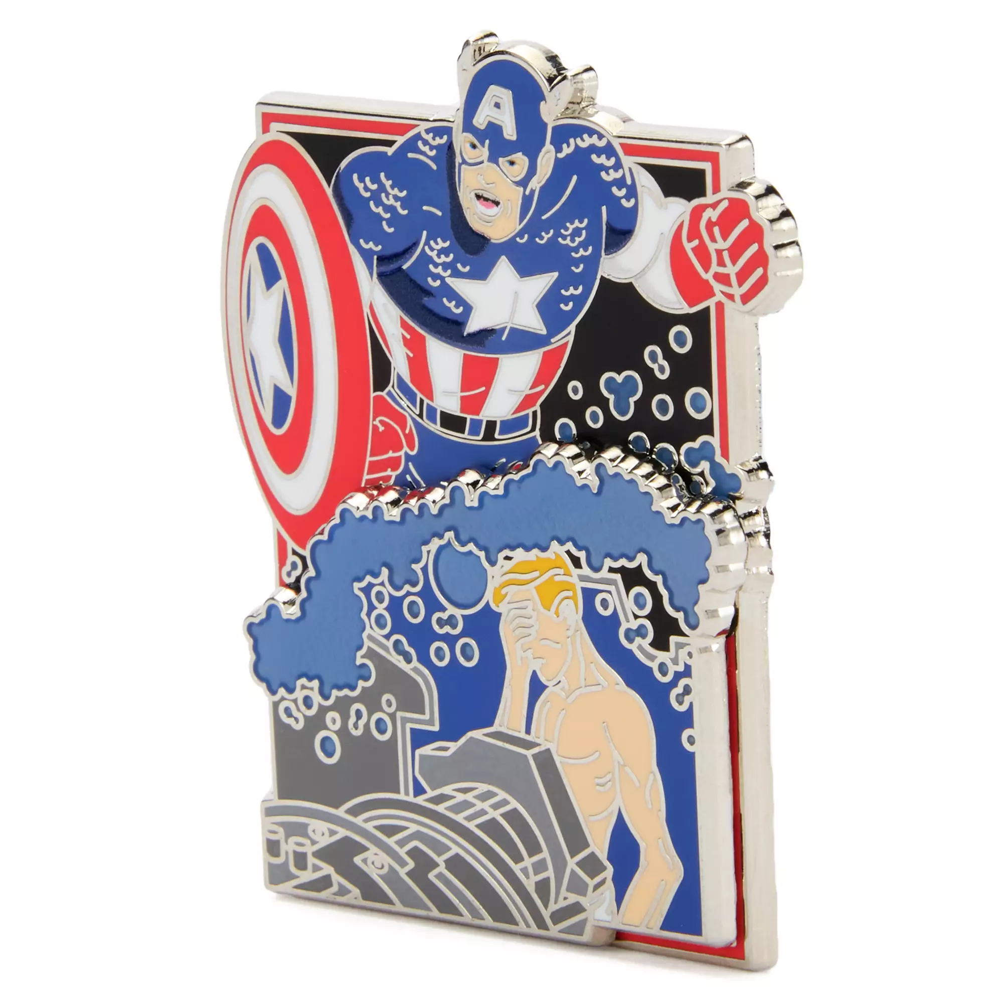 Captain America Pin – Super Hero Transformations – Limited Edition