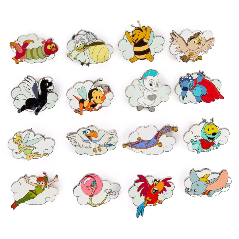 Disney Fantasy Flights Mystery Pin Set - 16