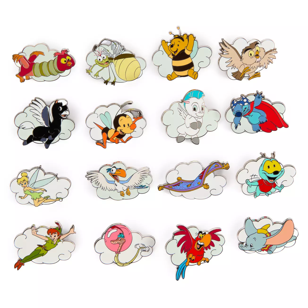 Disney Fantasy Flights Mystery Pin Set - 16