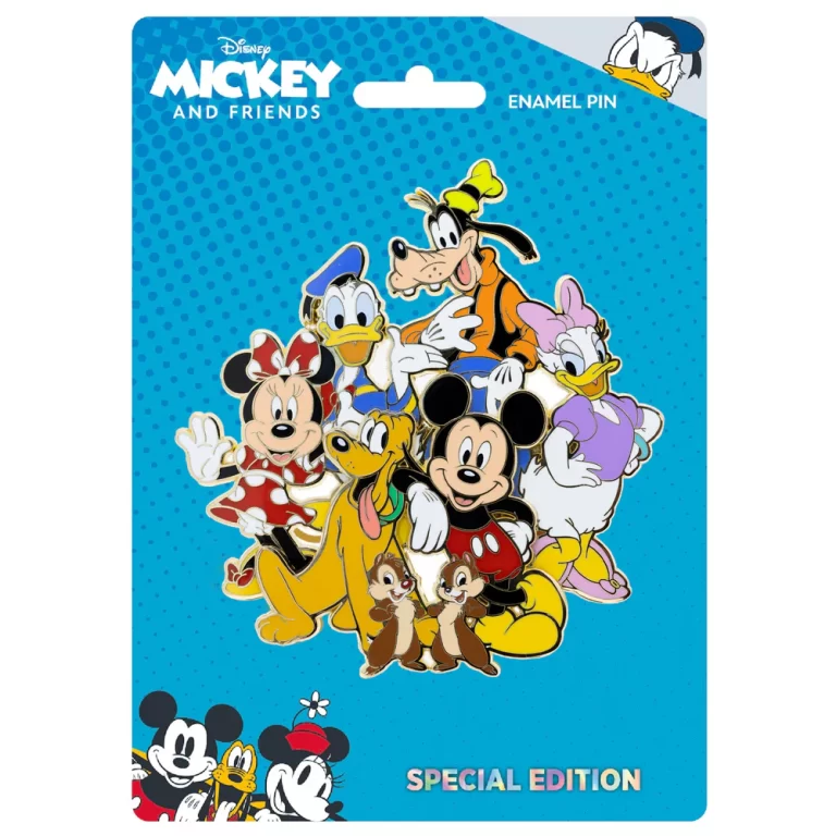 Disney Mickey and Friends Cluster Pin