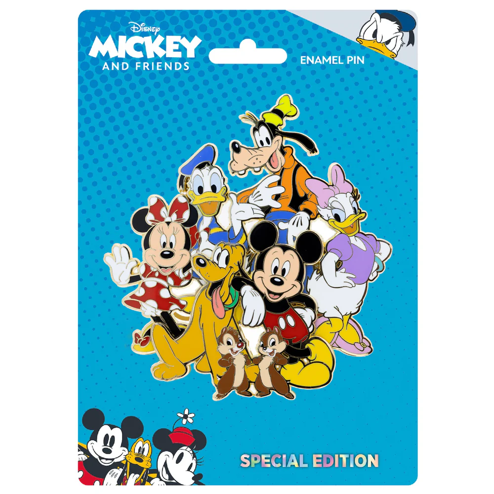 Disney Mickey and Friends Cluster Pin