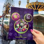 Disneyland Magic Key Oogie Boogie Bash Halloween Party Buttons