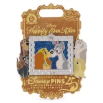 Lady and the Tramp Slider Pin – Happily Ever After – Limited Edition