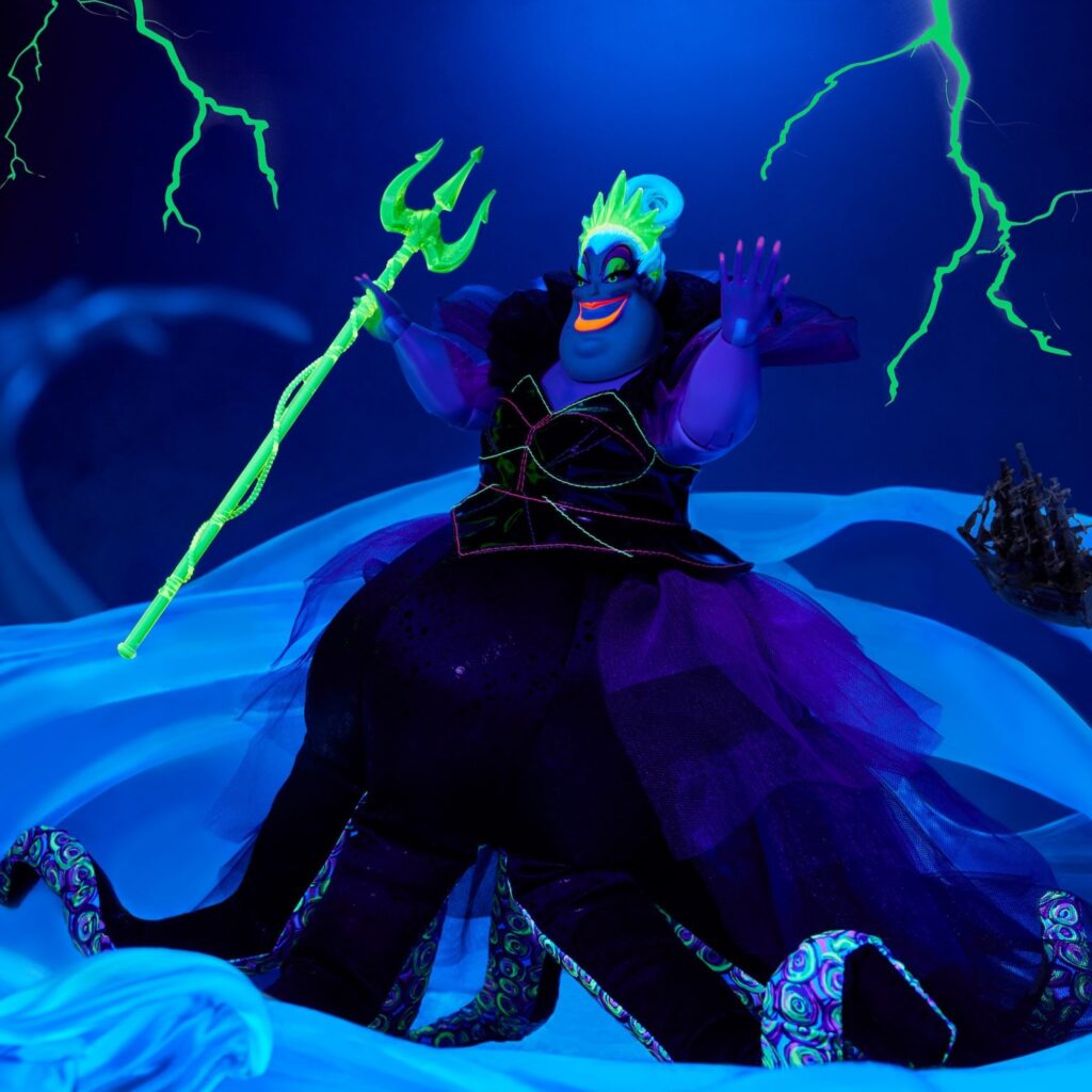 Mattel Unveils New Collectible Disney Ursula Doll Joining the Disney Darkness Descends Series - Glow in the Dark Features