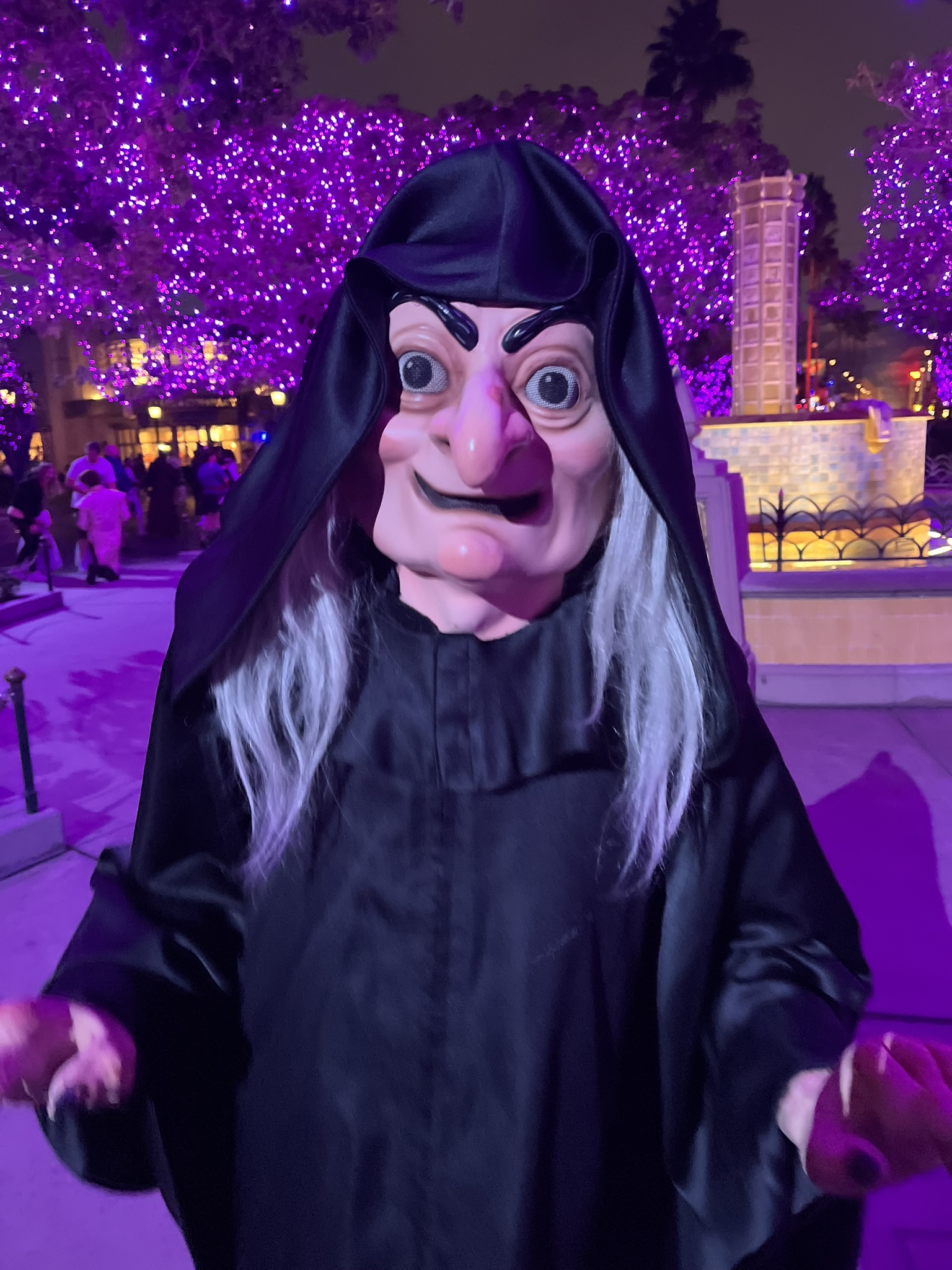 Old Hag at Oogie Boogie Bash