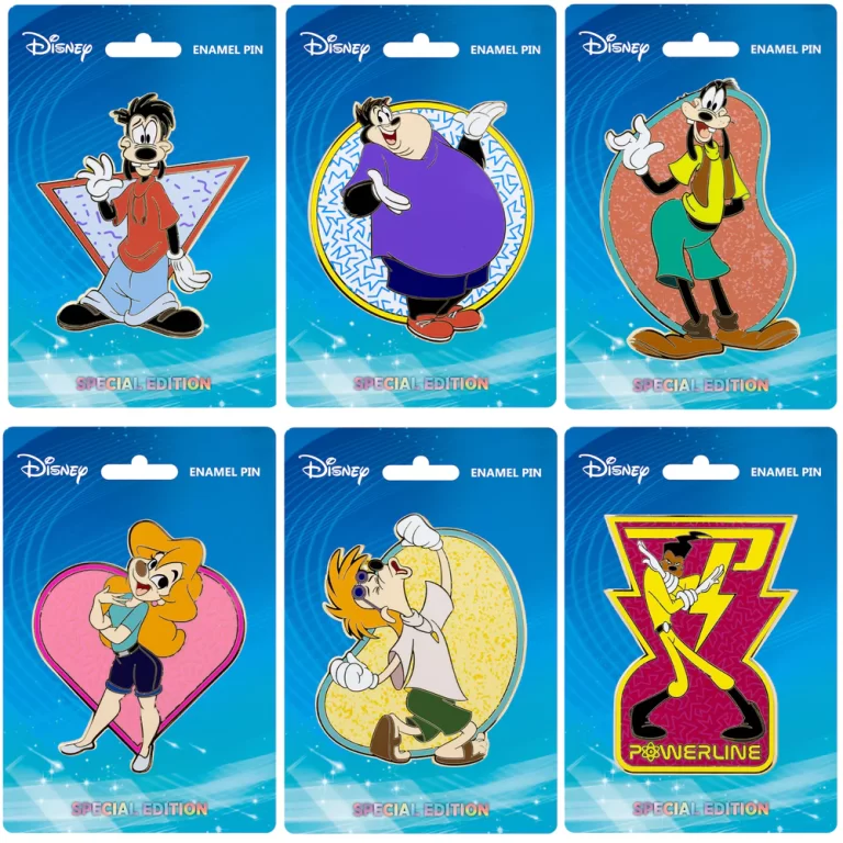 Disney A Goofy Movie Anniversary - Set of 6 Pins