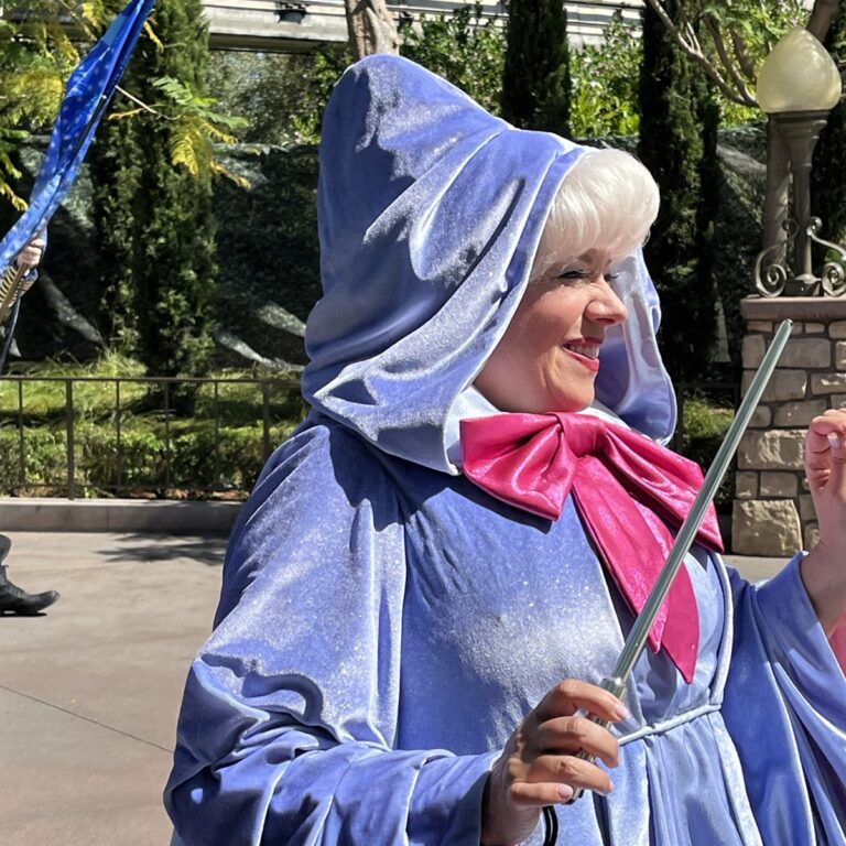 Fairy Godmother at Bibbidi Bobbidi Boutique