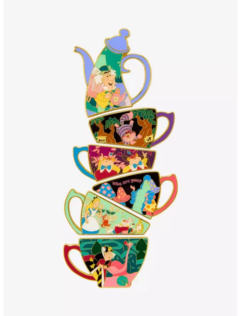 Loungefly Disney Alice in Wonderland Tea Cup Blind Box Enamel Pin — BoxLunch Exclusive
