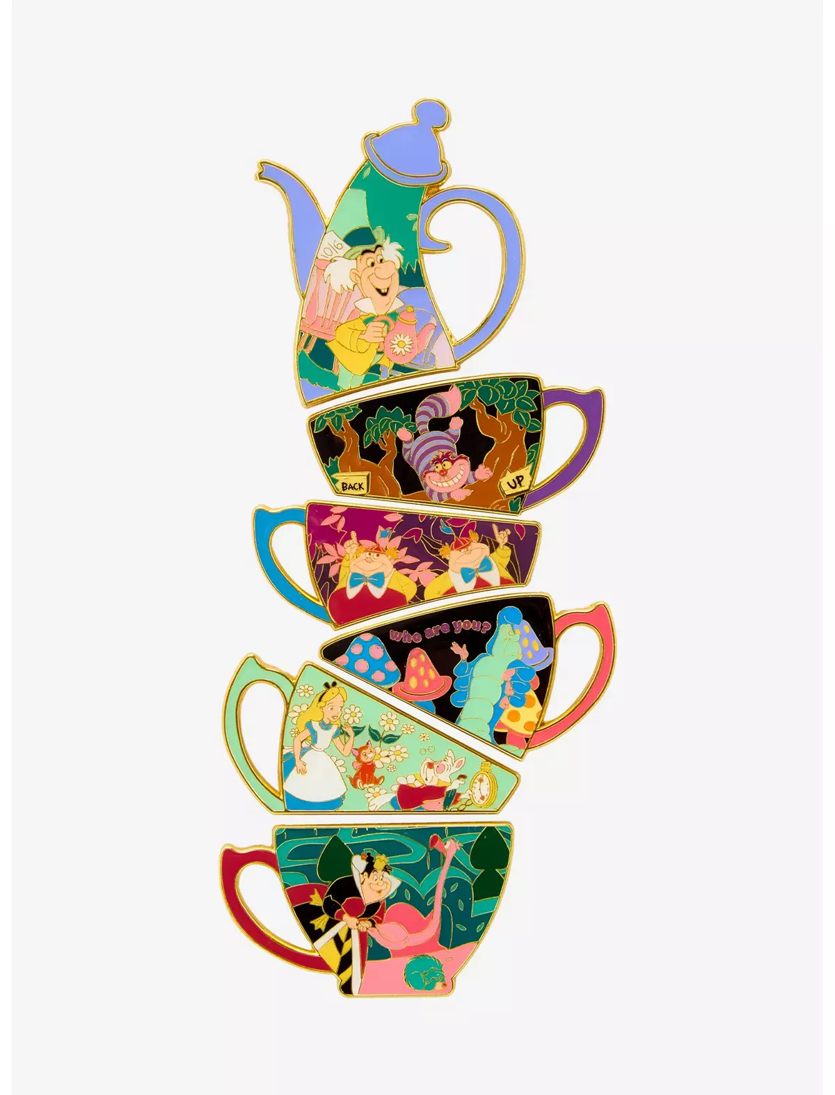 Loungefly Disney Alice in Wonderland Tea Cup Blind Box Enamel Pin — BoxLunch Exclusive