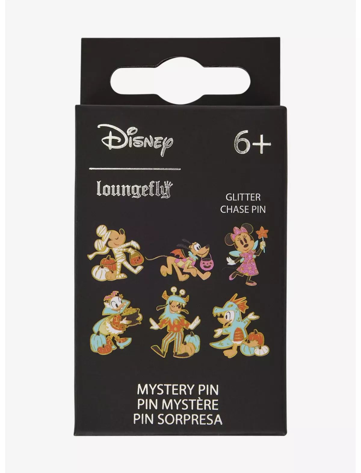 Loungefly Disney Mickey & Friends Halloween Costumes Blind Box Enamel Pin Box