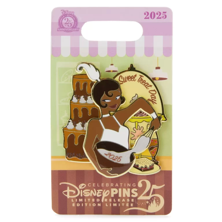 Tiana Sweet Treat Day 2025 Pin – The Princess and the Frog – Limited Release