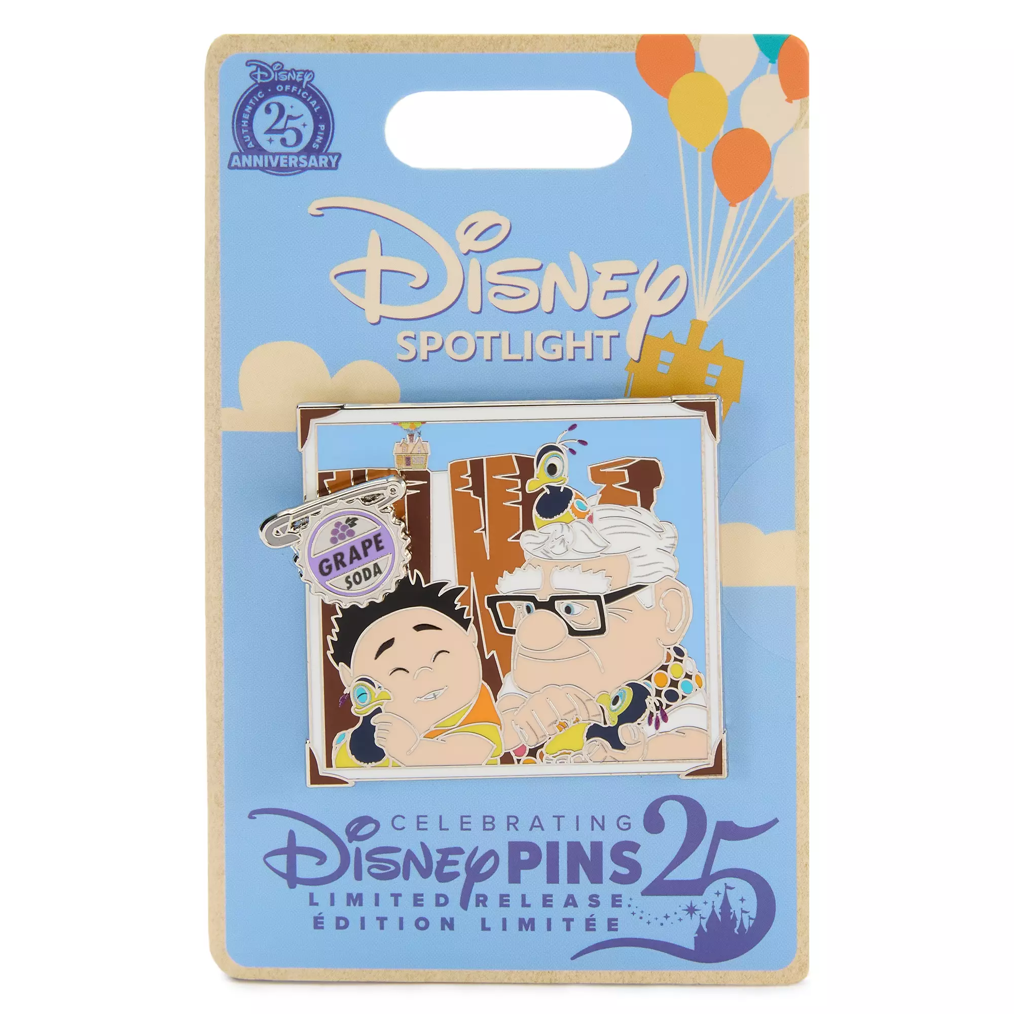 Up Pin by Adriana Hurtado – Disney Artist Spotlight – Limited Release Pin on Card