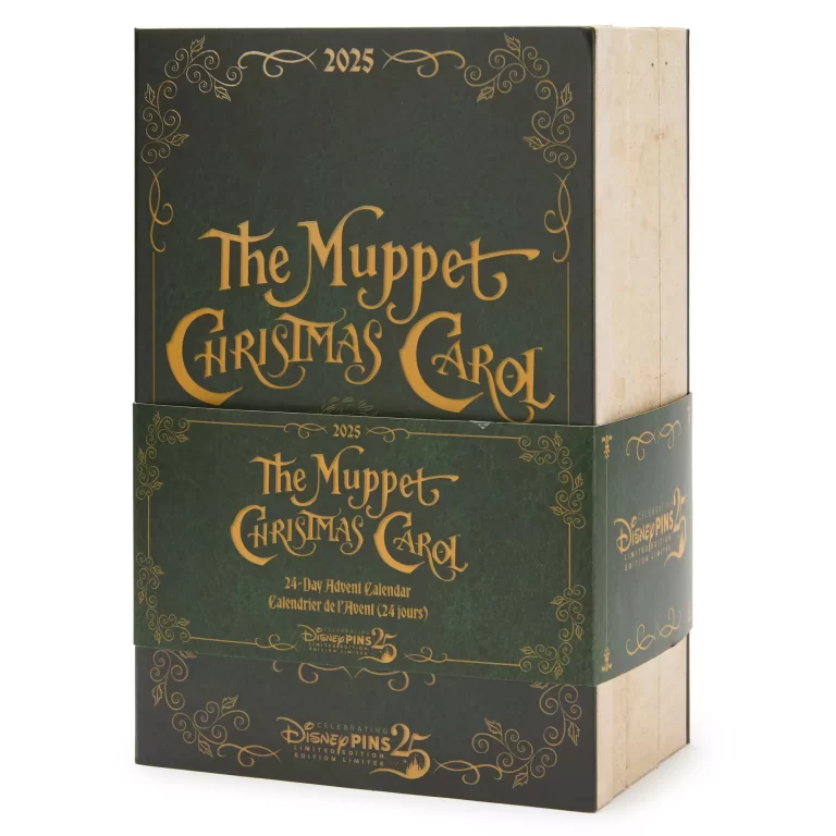 The Muppet Christmas Carol 24-Day Advent Calendar Mystery Pin Set 2025 – Limited Edition Box