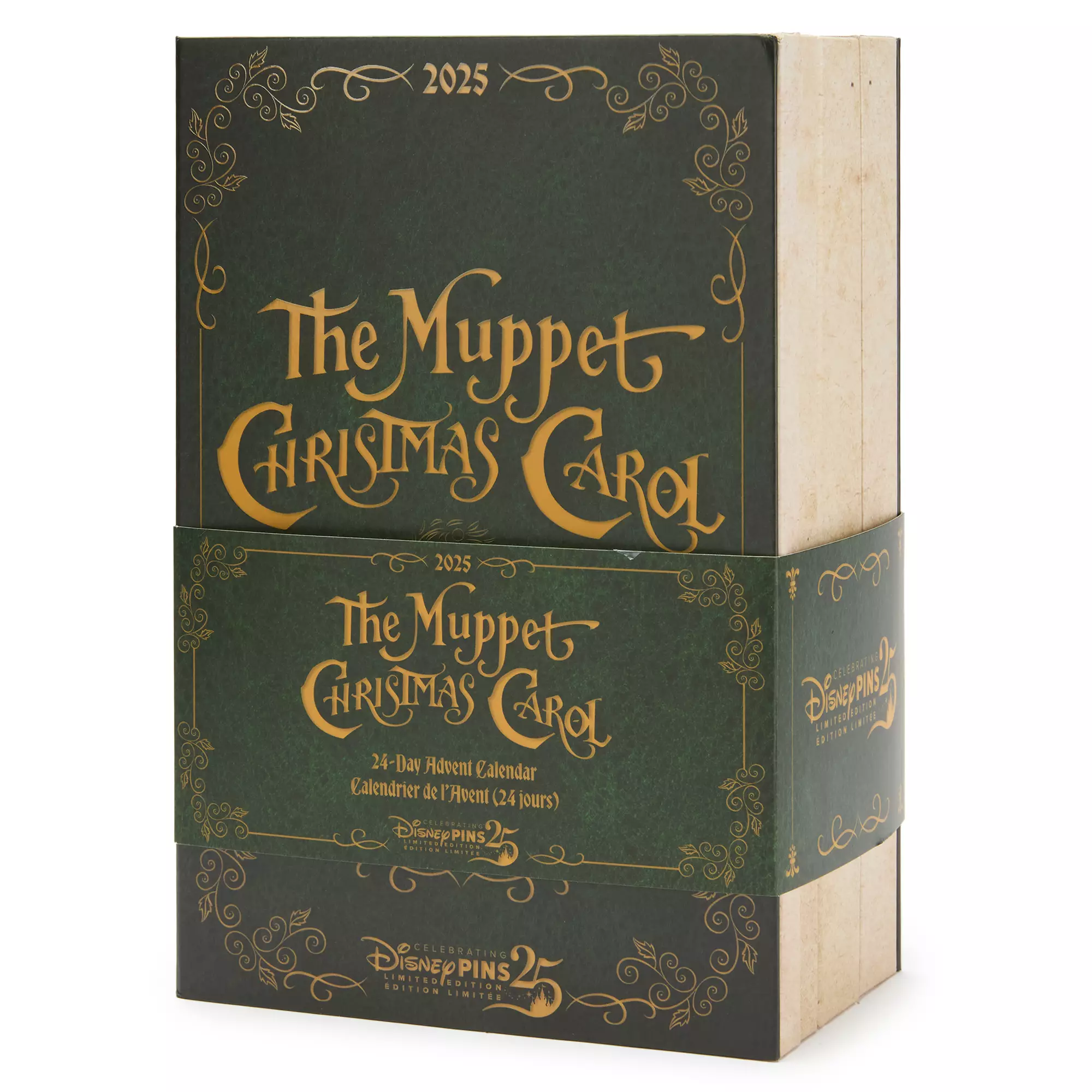 The Muppet Christmas Carol 24-Day Advent Calendar Mystery Pin Set 2025 – Limited Edition Box