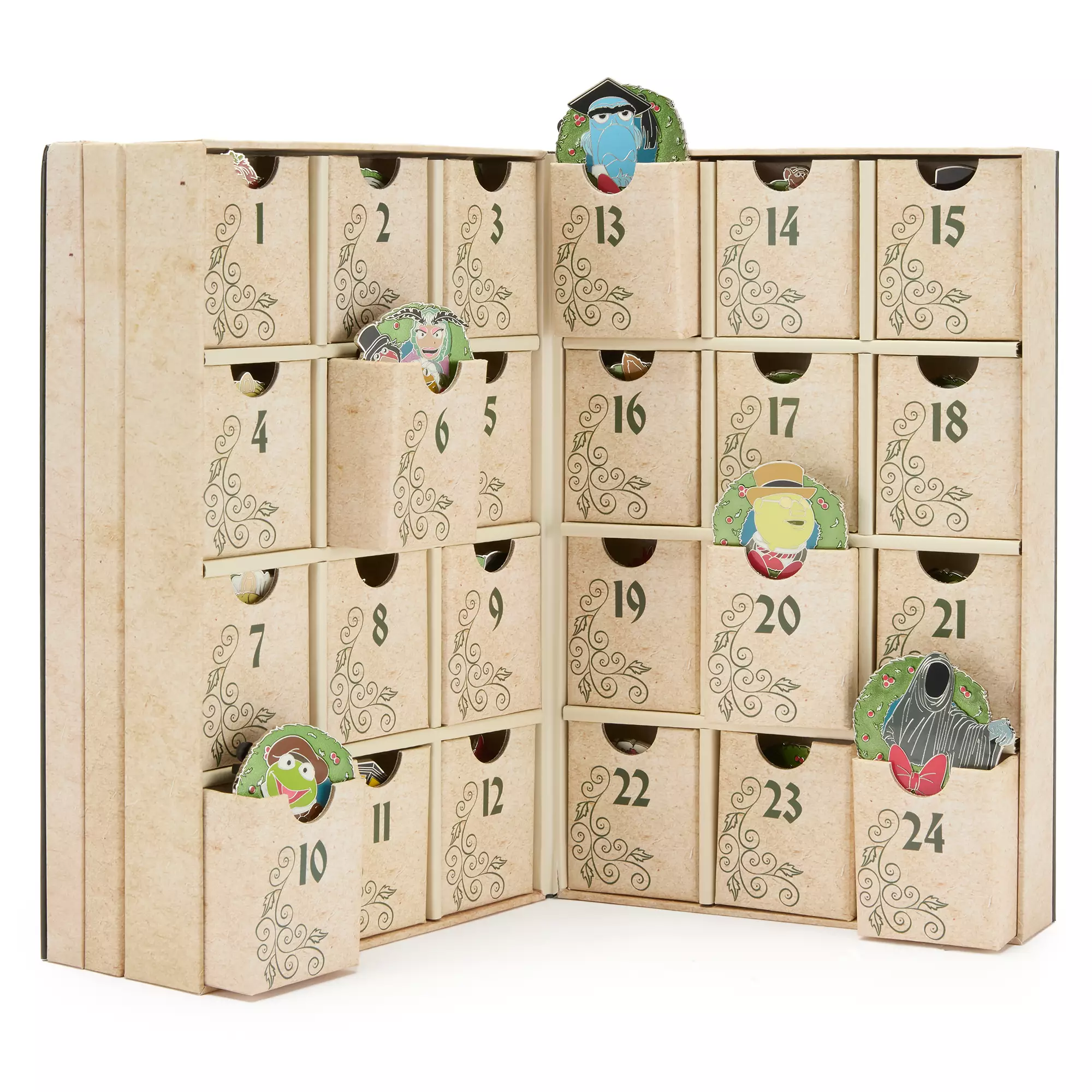 The Muppet Christmas Carol 24-Day Advent Calendar Mystery Pin Set 2025 – Limited Edition