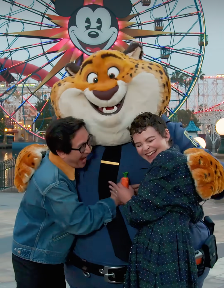 Clawhauser at Disney California Adventure Park - Instagram