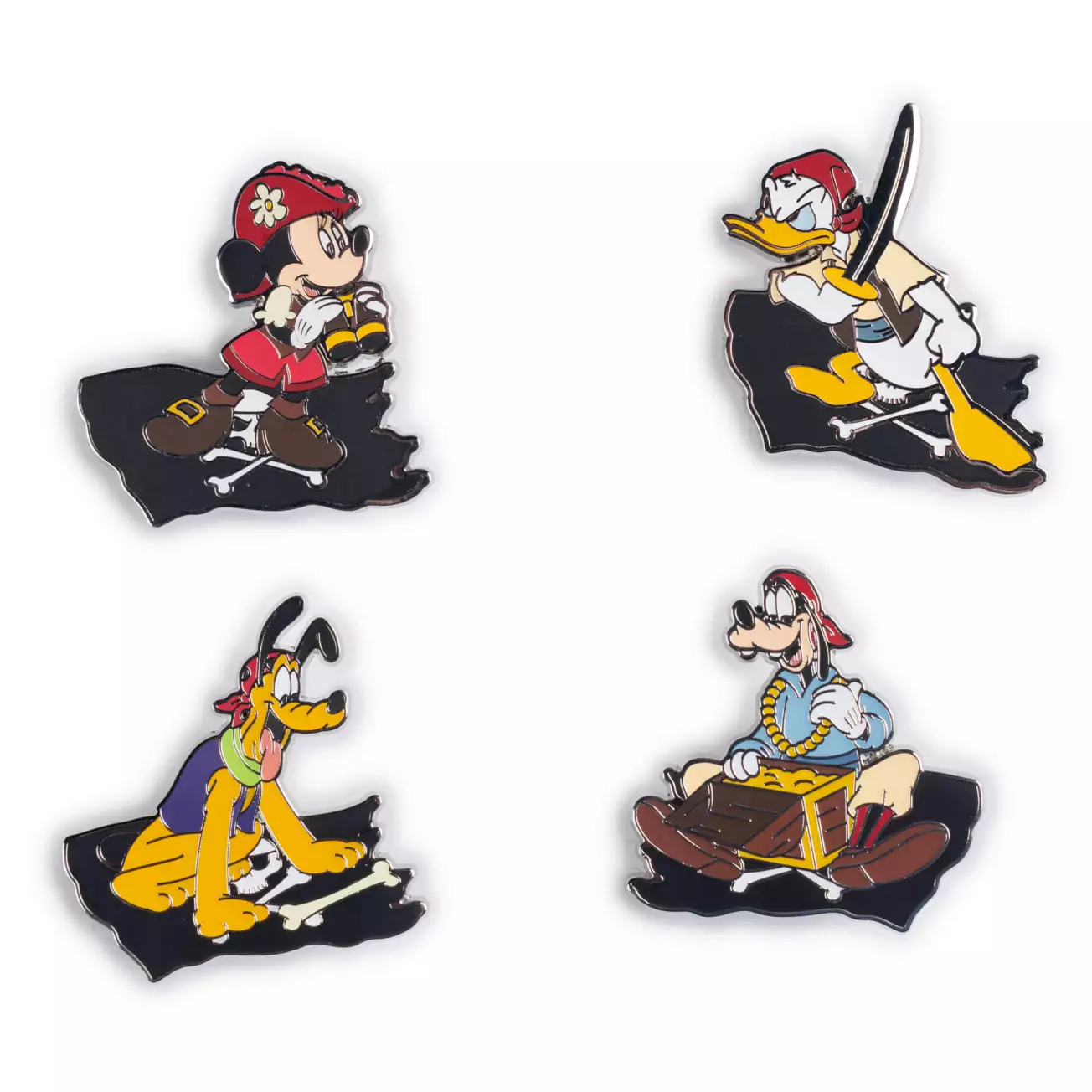 Mickey Mouse and Friends Pin Trading Starter Set Pins
