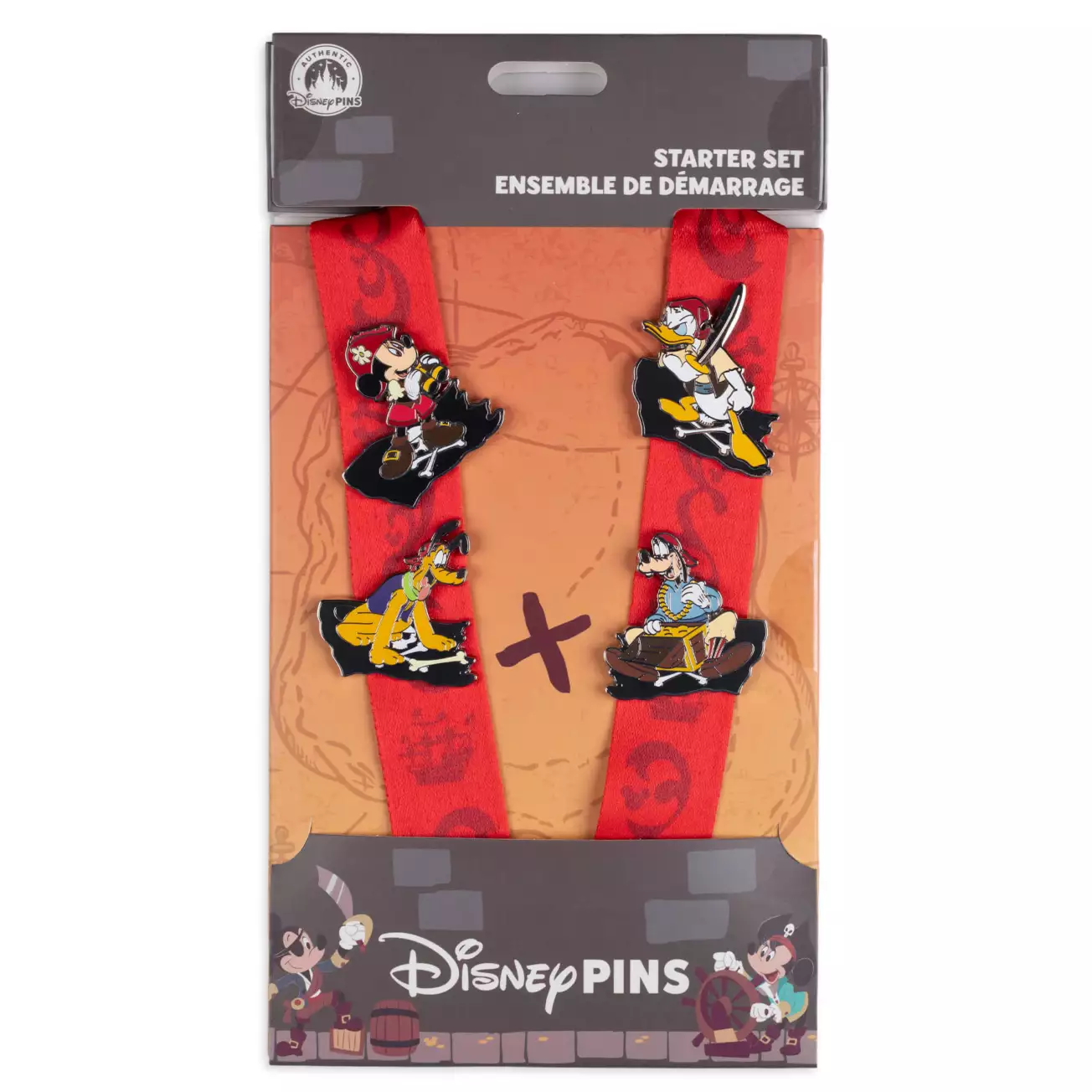 Mickey Mouse and Friends Pin Trading Starter Set