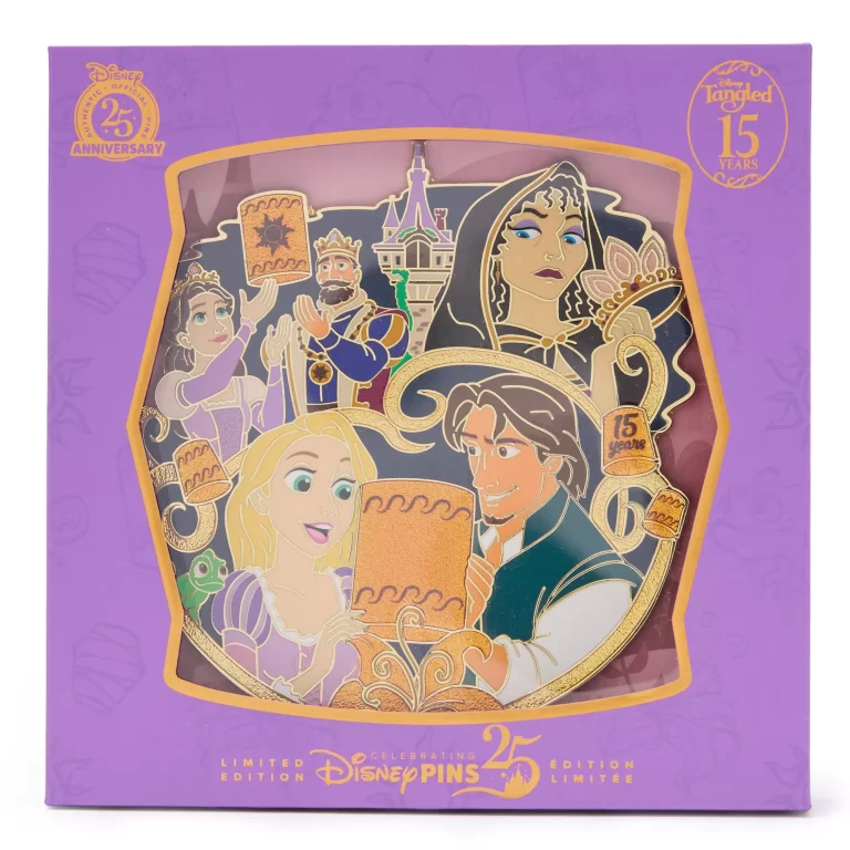 Tangled 15th Anniversary Jumbo Pin – Limited Edition Box