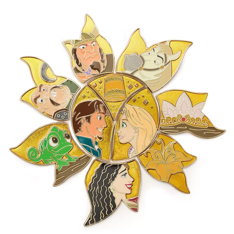Tangled 15th Anniversary Mystery Pin Blind Pack – 2-Pc. – Limited Release Puzzle Pins