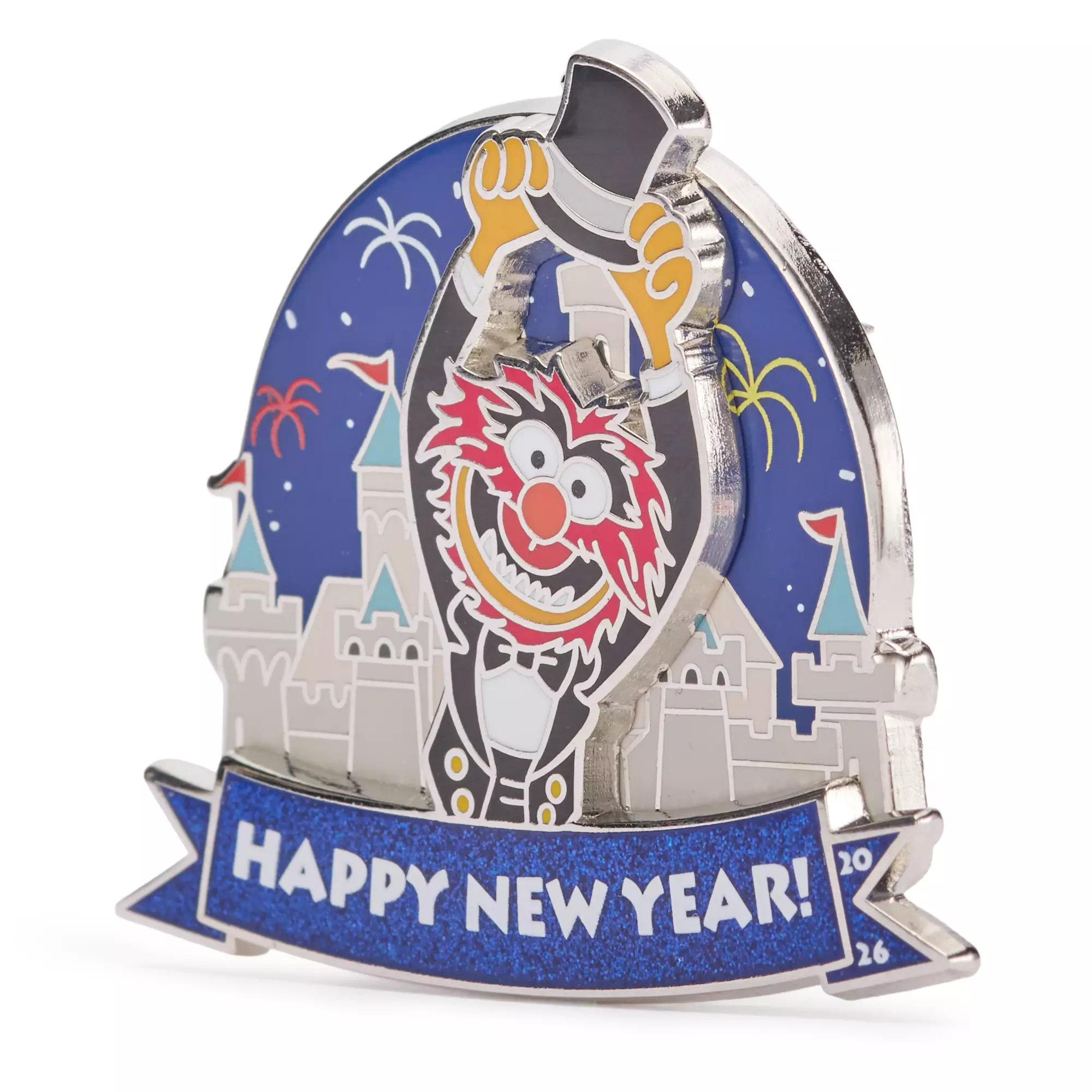 Animal ''Happy New Year 2026'' Pin – The Muppets – Limited Release Pin