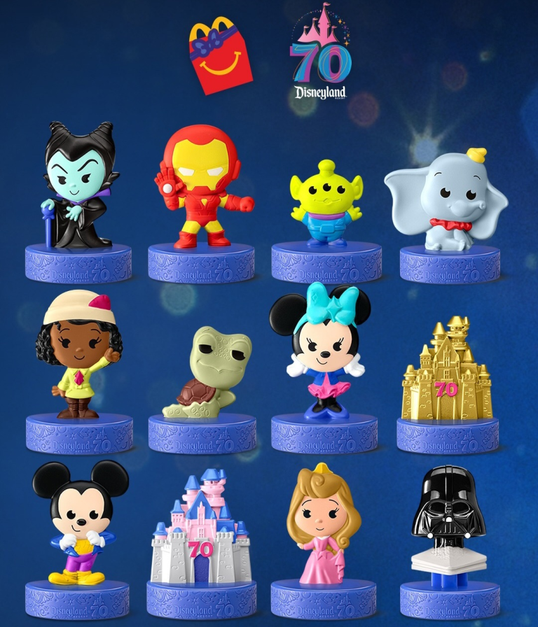 Disneyland Resort Happy Meal Toys