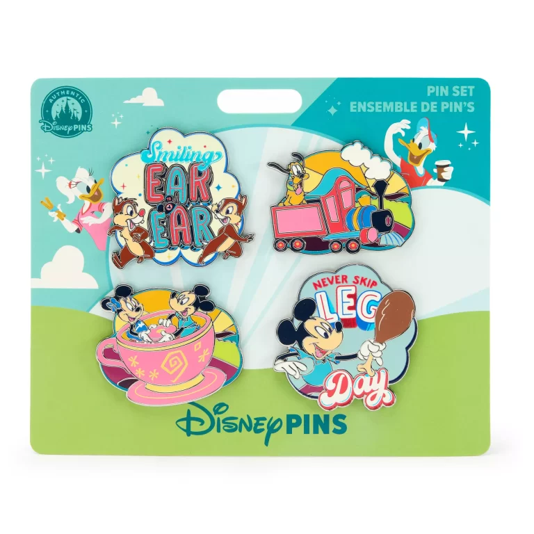 Mickey Mouse and Friends ''Best Day Ever'' Pin Set – Disney Parks