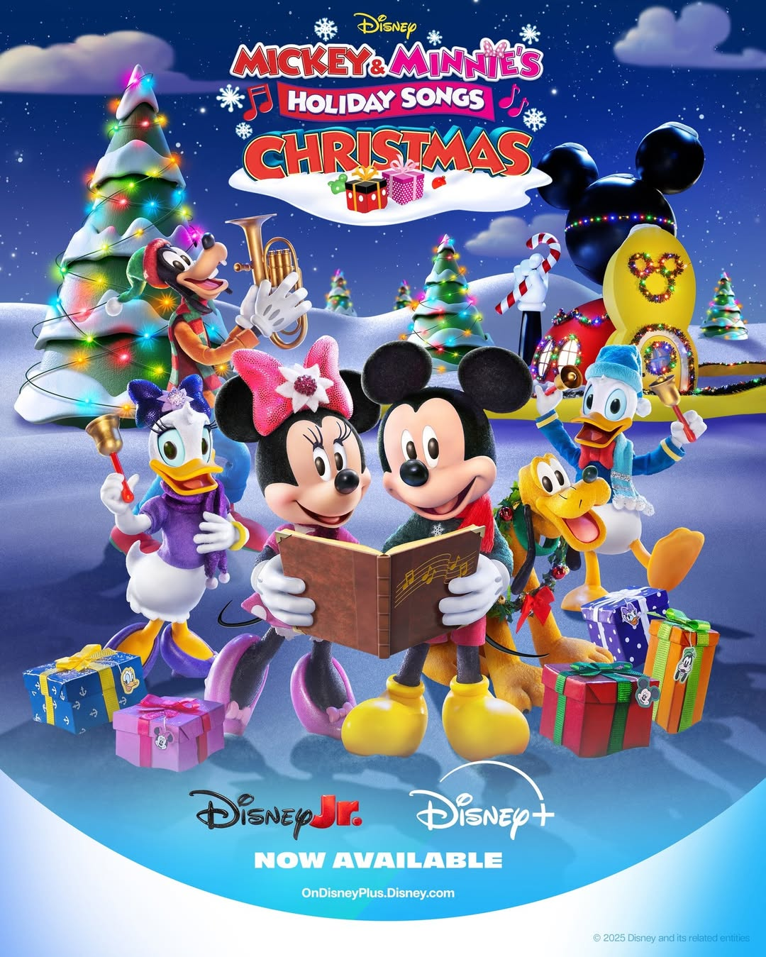 Mickey and Minnie's Holiday Christmas Songs Christmas on Disney Jr. & Disney+