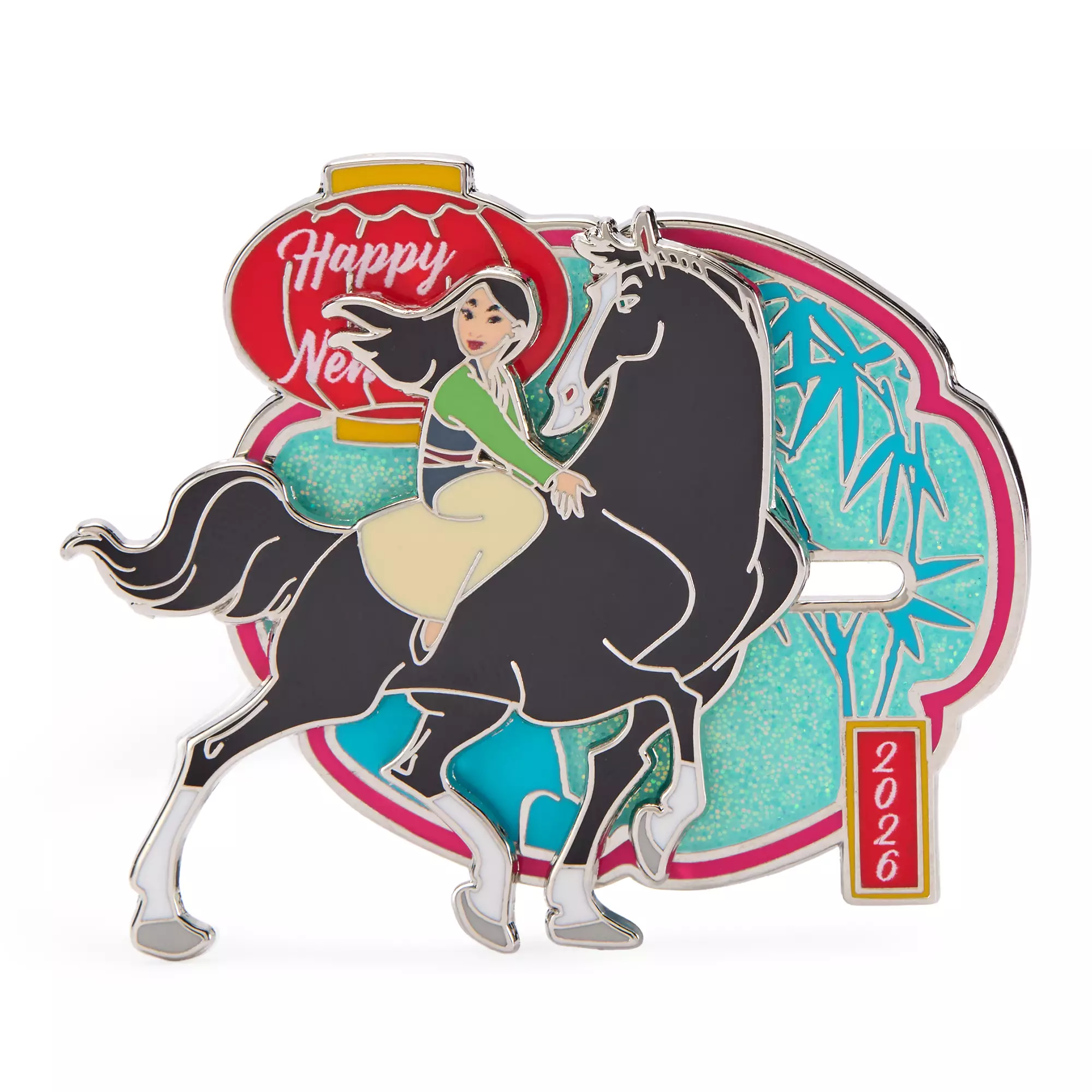 Mulan and Khan Lunar New Year 2026 Pin – Mulan – Limited Release Pin