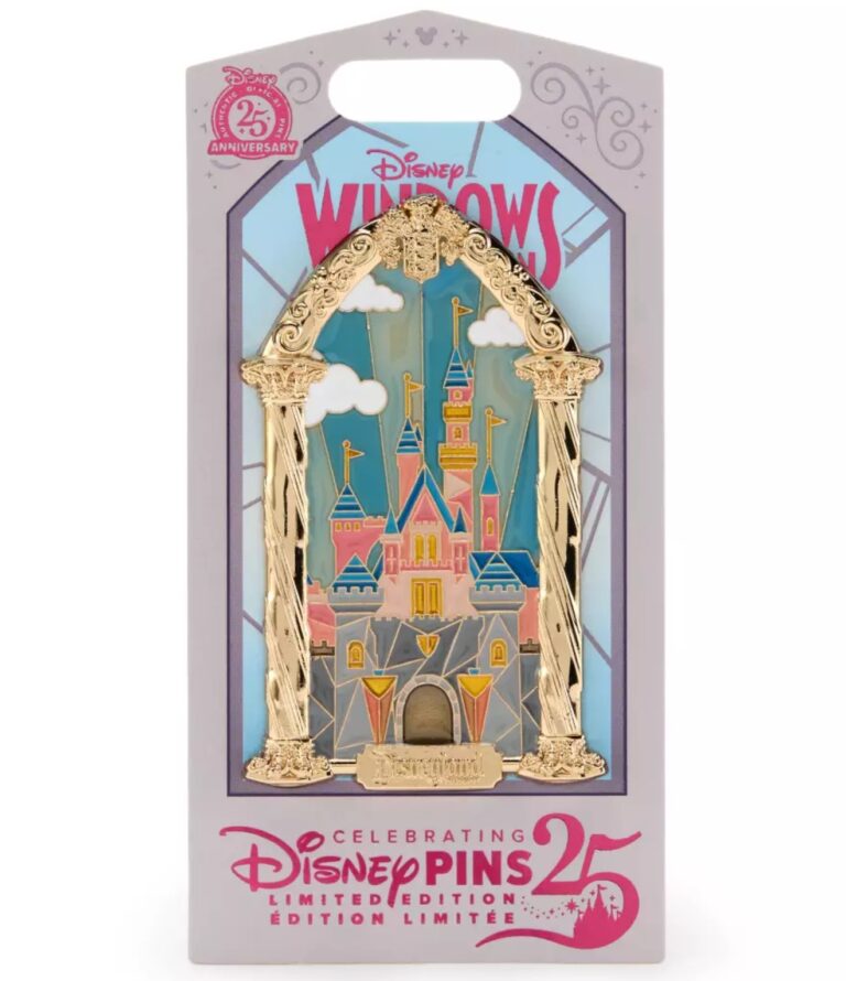 Sleeping Beauty Castle Pin – Disney Windows of Attraction – Limited Edition