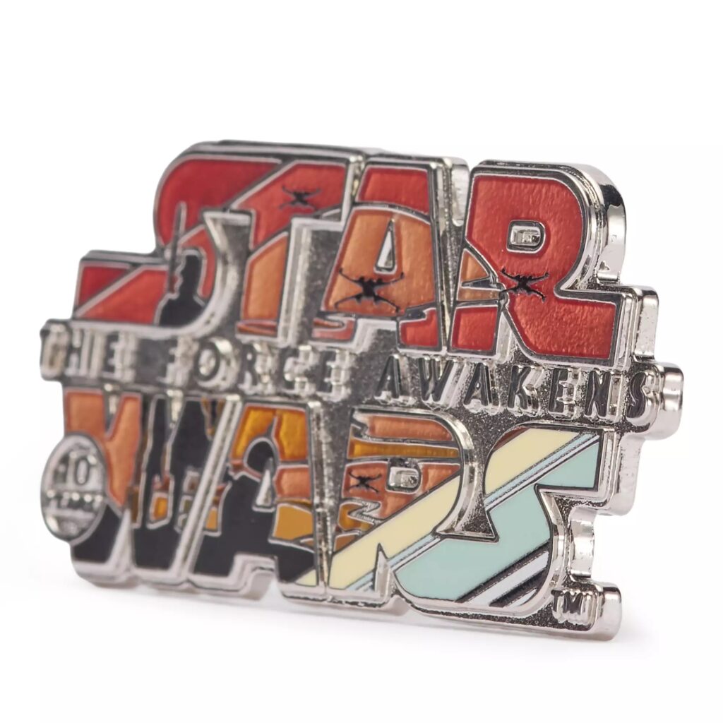 Star Wars The Force Awakens 10th Anniversary Logo Pin – Limited Release Pin