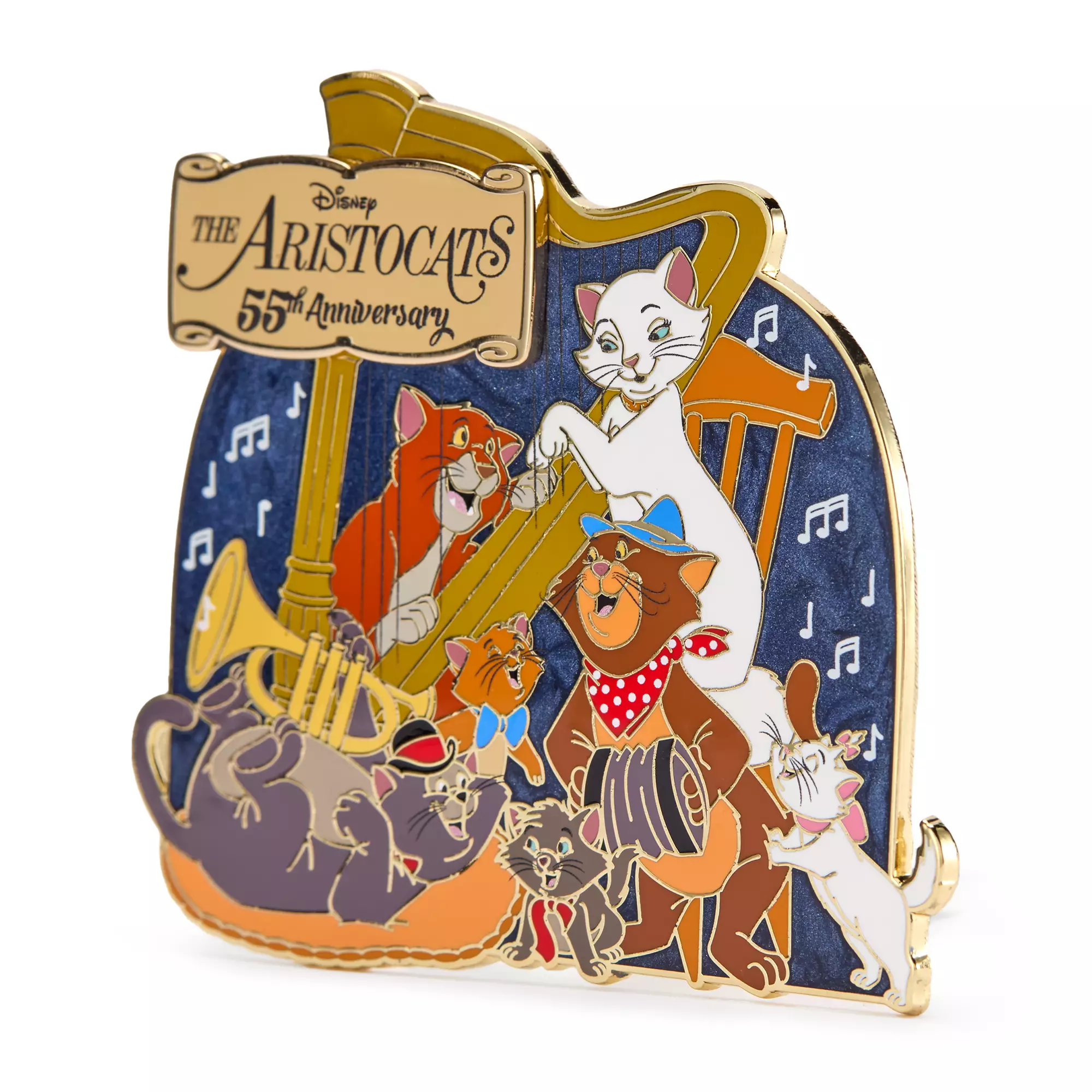 The Aristocats 55th Anniversary Mini Jumbo Pin – Limited Edition Pin