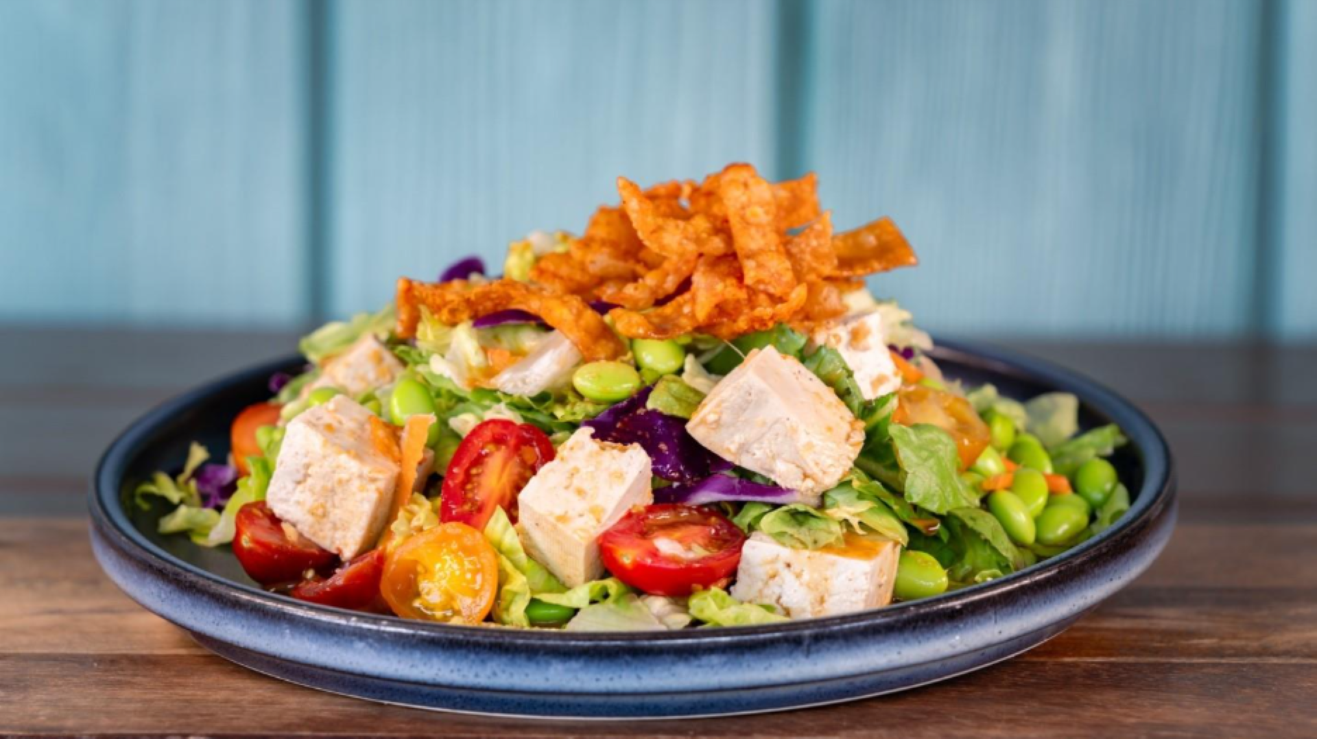 Ginger-Sesame-Tofu-Salad