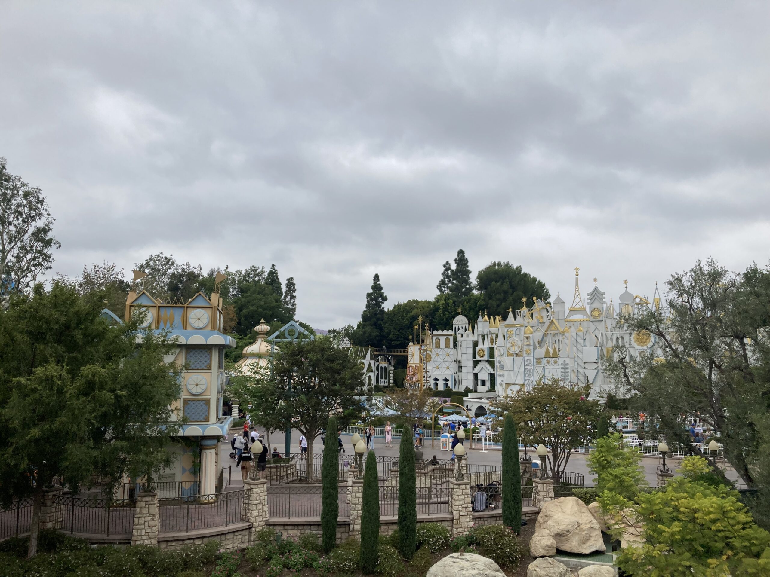 it's a small world rainy day
