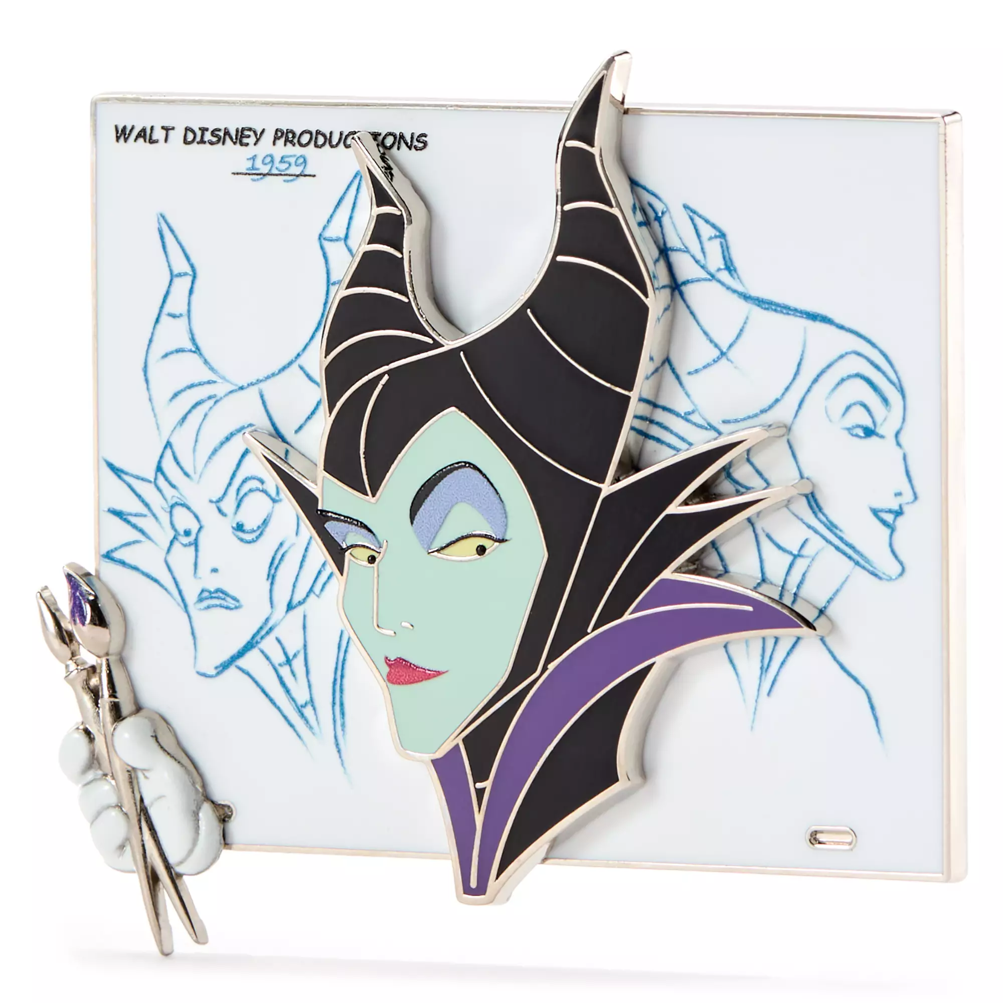 Maleficent Pin – Sleeping Beauty – Brush of Magic – Limited Edition