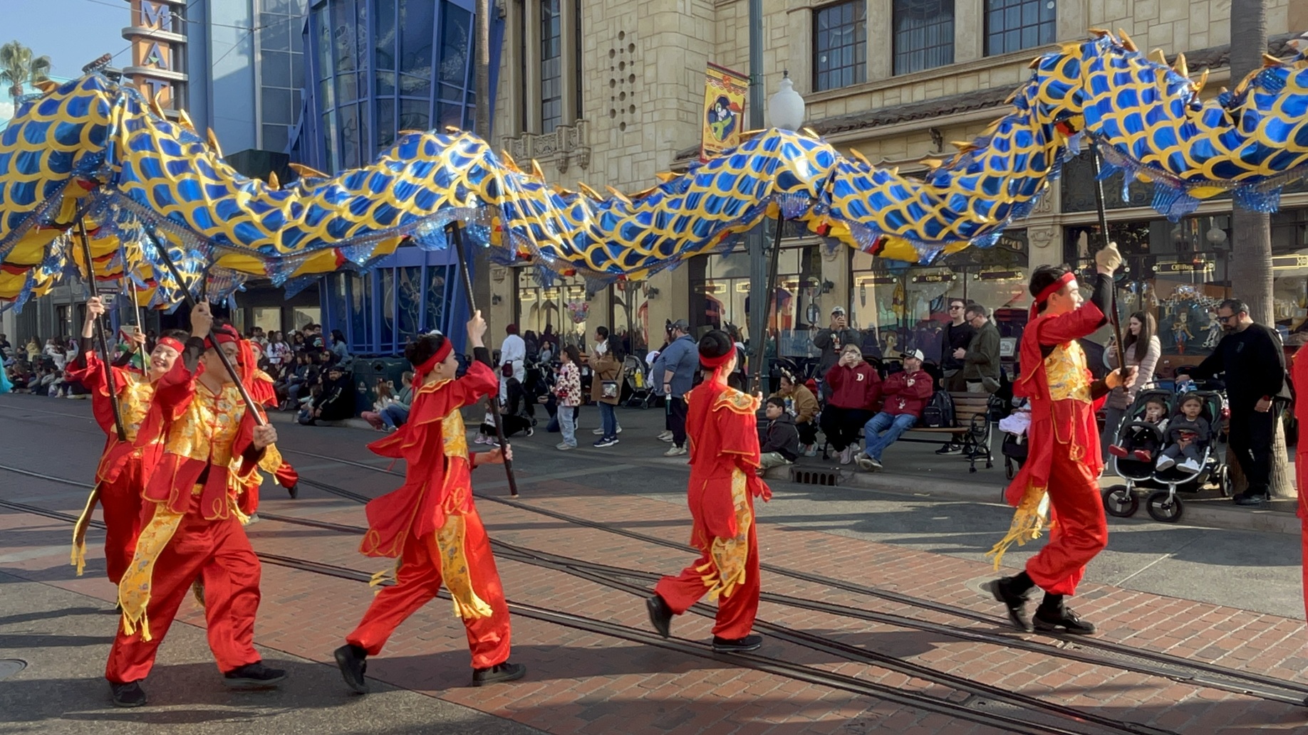 Mulan's Lunar New Year Procession 2026 Showtimes - Dragon