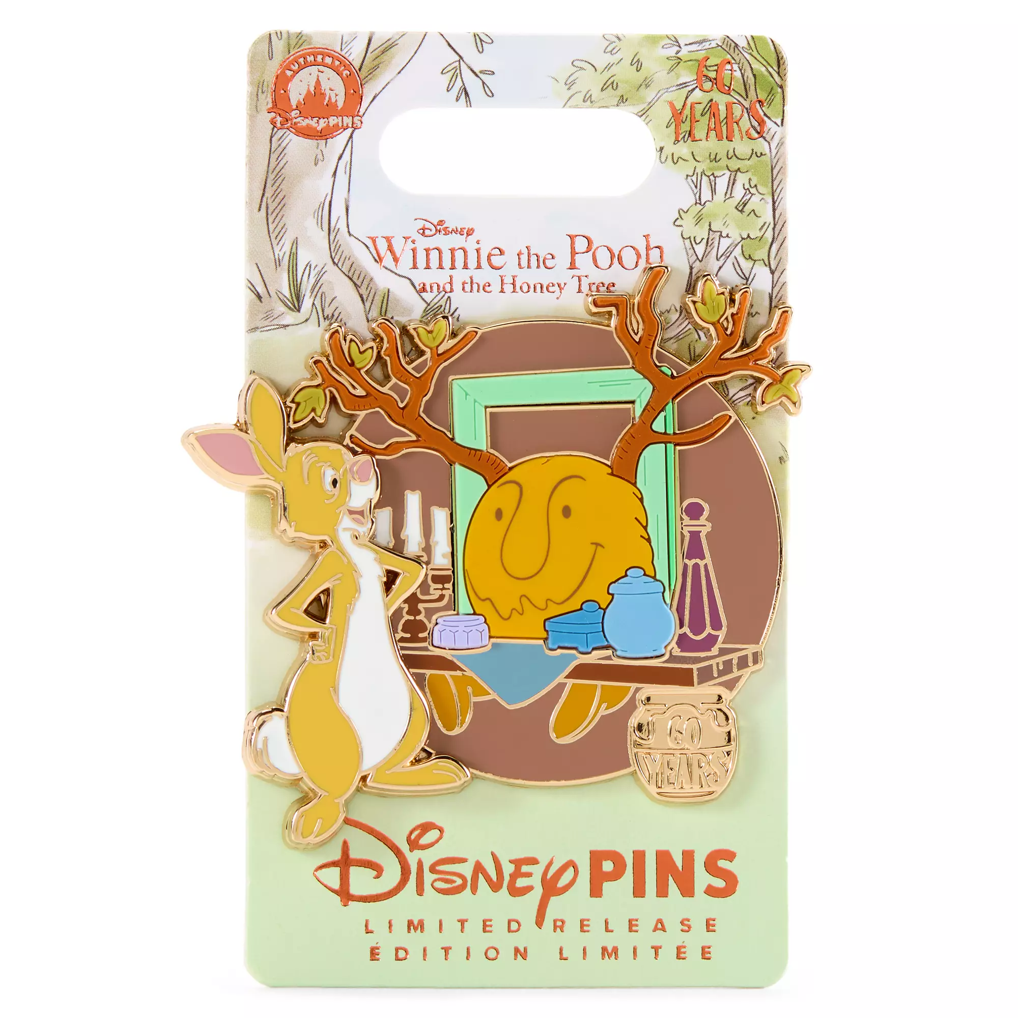 Rabbit Pin – Winnie the Pooh and the Honey Tree 60th Anniversary – Limited Release Pin