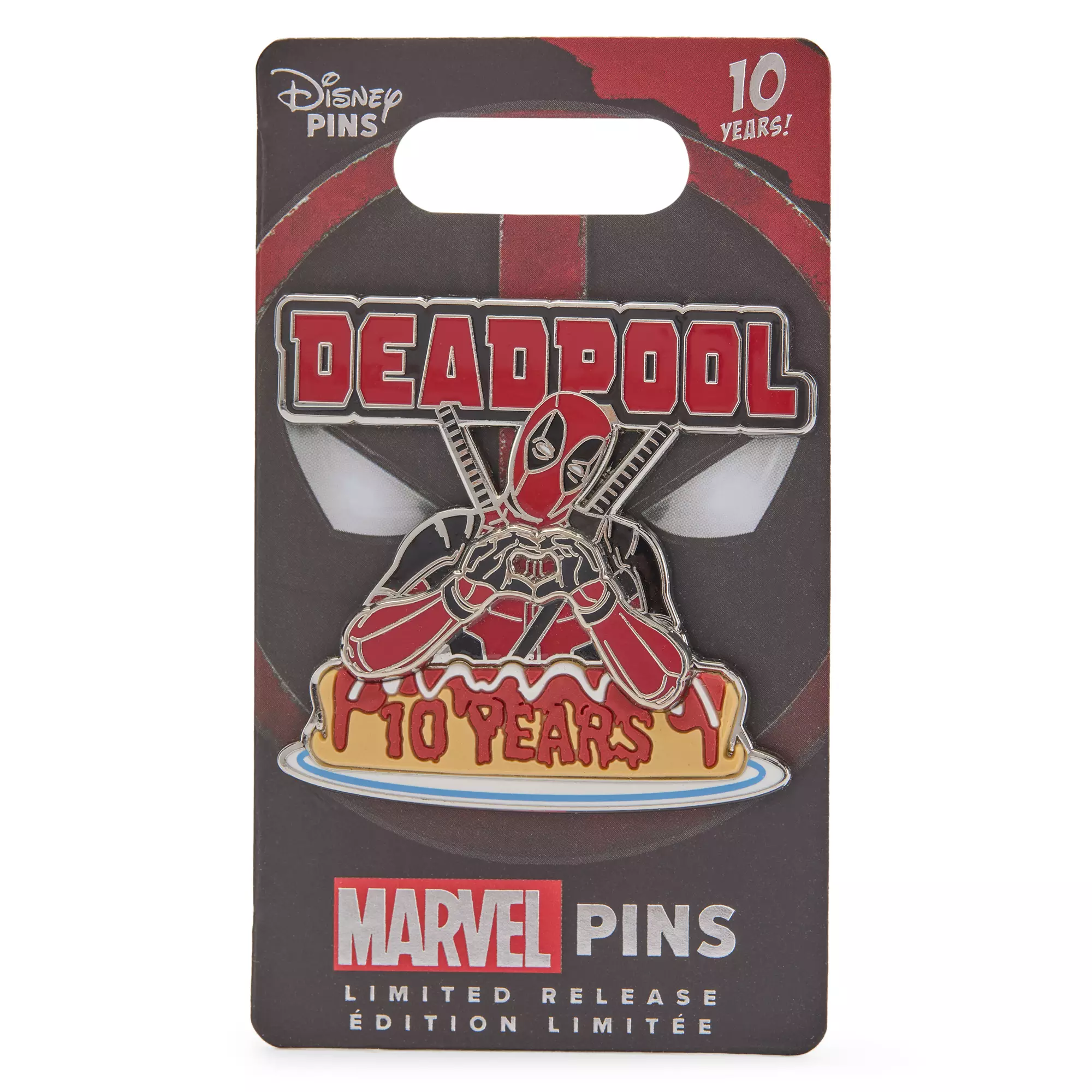 Deadpool 10th Anniversary Pin – Limited Release